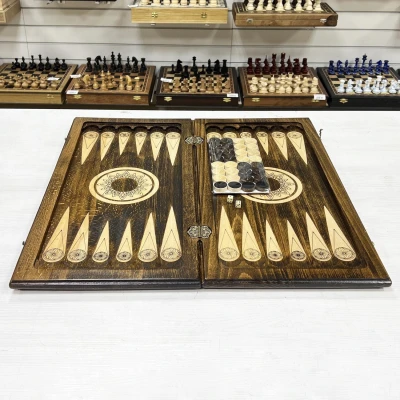 Нарды деревянные резные Джокер 60 см, Artash