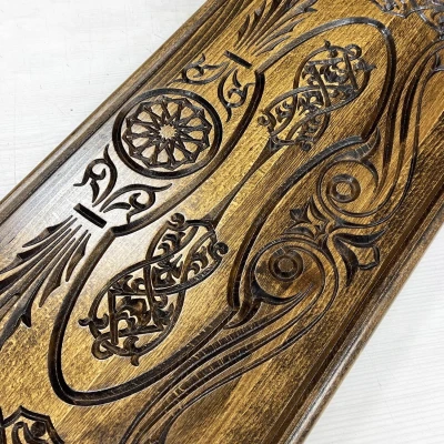 Нарды деревянные резные Орнамент-1 60 см, Artash