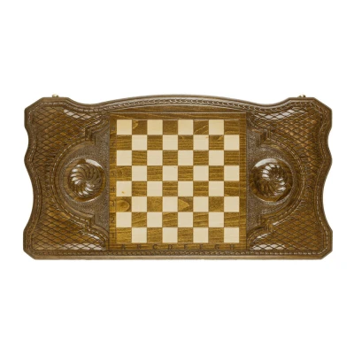 Нарды резные "Виноградная лоза", 60 Simonyan