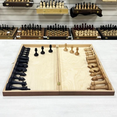 Шахматы турнирнеые Авангард Люкс большие без утяжеления