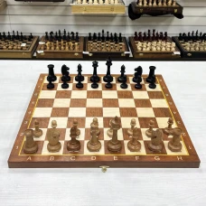 Шахматы турнирнеые Авангард Люкс большие без утяжеления