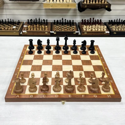 Шахматы турнирнеые Авангард Люкс большие без утяжеления