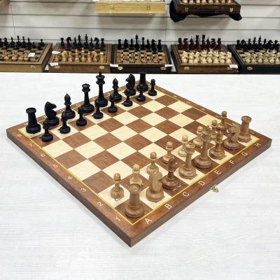 Шахматы турнирнеые Авангард Люкс большие без утяжеления