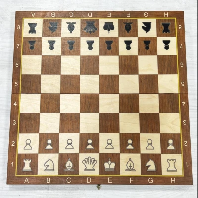 Шахматная доска Авангард люкс без фигур