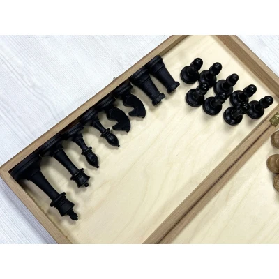 Шахматы деревянные Авангард Люкс классические