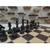 Шахматы подарочные кавказский граб Люкс