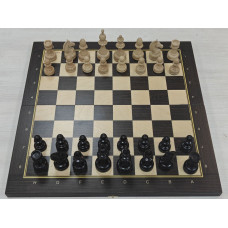 Шахматы подарочные кавказский граб Люкс