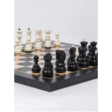 Шахматы турнирные Авангард Венге Люкс с утяжелением