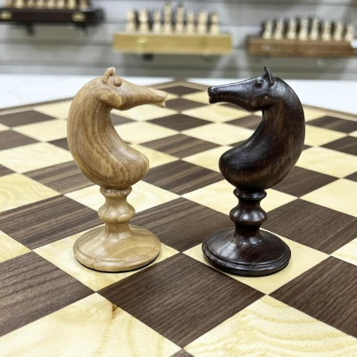 Шахматы нескладные Ренессанс из ясеня