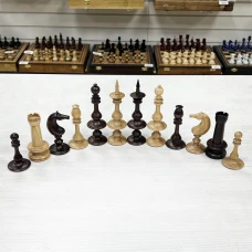 Шахматные фигуры эксклюзивные Ренессанс из ясеня