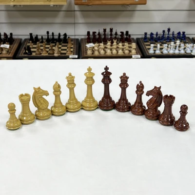 Шахматные фигуры Стаунтон мини из композита