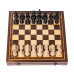 Шахматы деревянные ручной работы из дуба и граба Фаворит большие с утяжелением