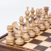 Шахматы деревянные ручной работы из дуба и граба Фаворит большие с утяжелением