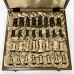 Шахматы в ларце из дуба подарочные с фигурами Суприм