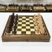 Шахматы в ларце из дуба подарочные с фигурами Суприм