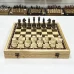Шахматы в ларце эксклюзивные из граба Бастион матовые