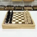 Шахматы в ларце из граба с премиальными фигурами из граба 