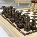 Шахматы подарочные в ларце из граба Премиальные люкс