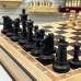 Шахматы подарочные в дубовом ларце с фигурами Стаунтон утяжеленные большие