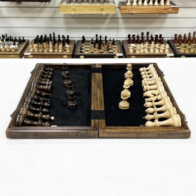 Шахматы эксклюзивные из дуба Премиальные люкс