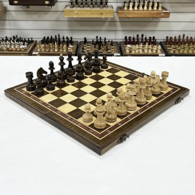 Шахматы эксклюзивные из дуба Премиальные люкс