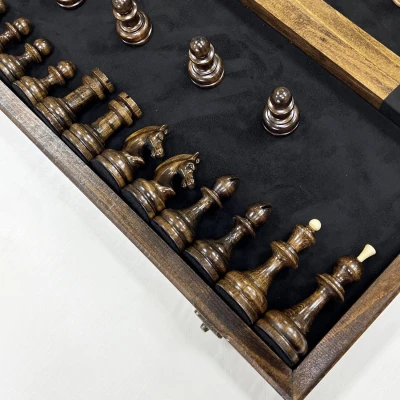 Шахматы эксклюзивные из дуба Премиальные люкс