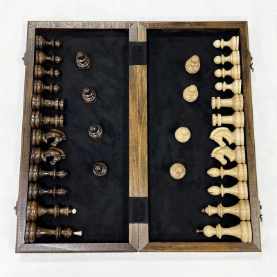 Шахматы эксклюзивные из дуба Премиальные люкс