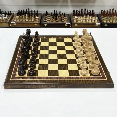 Шахматы эксклюзивные из дуба Премиальные люкс
