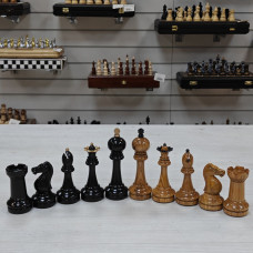 Шахматные фигуры Дворянский Стаунтон из ясеня