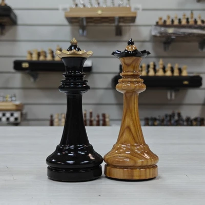 Шахматные фигуры Дворянский Стаунтон из ясеня