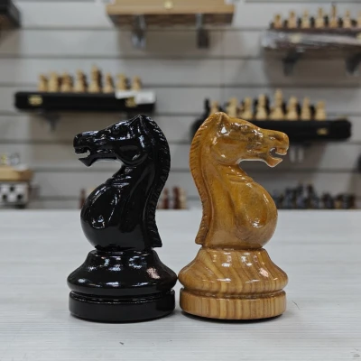 Шахматные фигуры Дворянский Стаунтон из ясеня