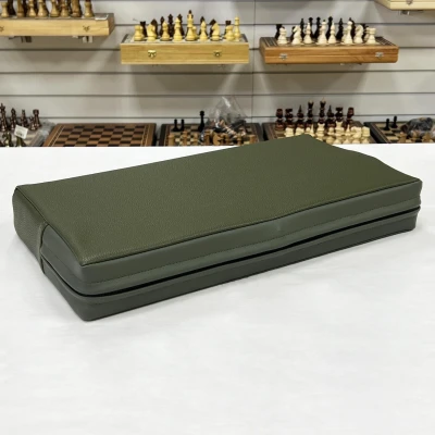 Нарды подарочные из ореха и эпоксидной смолы 50 см