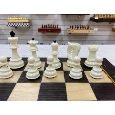 Шахматы профессиональные Фаворит большие цвет венге