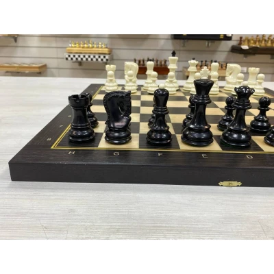 Шахматы профессиональные Фаворит большие цвет венге