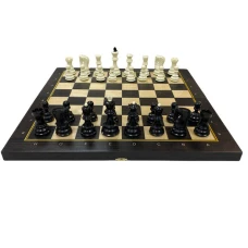 Шахматы профессиональные Фаворит большие цвет венге