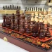 Шахматы подарочные деревянные Хохлома
