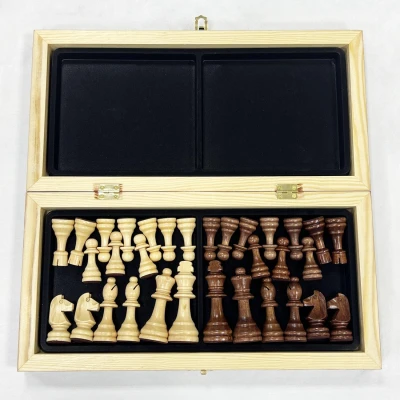 Шахматы подарочные деревянные Хохлома