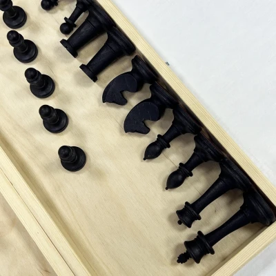 Шахматы деревянные гроссмейстерские с фигурами из бука утяжелёнными