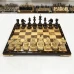 Шахматы эксклюзивные нескладные из ореха и клена Премиальные люкс