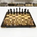 Шахматы эксклюзивные нескладные из дерева ореха и клена Суприм глянцевые
