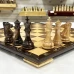 Шахматы эксклюзивные нескладные из дерева ореха и клена Суприм глянцевые
