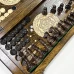 Шахматы нарды шашки из массива бука резные Суприм утяжеленные