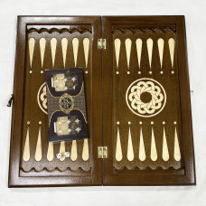 Нарды деревянные дорожные 40 см Герб России Нарды деревянные дорожные 40 см Герб России