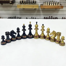 Шахматные фигуры Хохлома премиум ручной работы