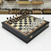 Шахматы подарочные Итальянский дизайн темные Люкс моренный дуб