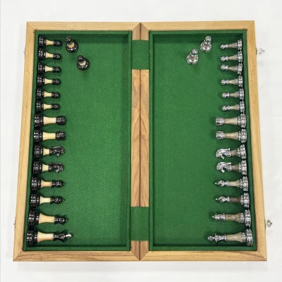 Шахматы подарочные Итальянский дизайн красное дерево