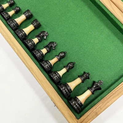 Шахматы подарочные Итальянский дизайн красное дерево