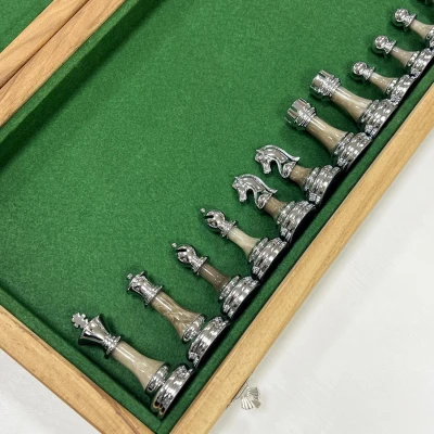 Шахматы подарочные Итальянский дизайн красное дерево