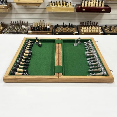 Шахматы подарочные Итальянский дизайн красное дерево