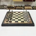  Шахматы подарочные складные Итальянский дизайн мореный дуб 45 на 45 см